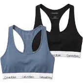 Calvin Klein Lv00qf8494 Bralette Bh 2 Enheter