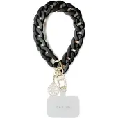 GUESS GUOUCBMC4MK Universal Big Hand Strap-etui - svart akryl 4G Charm