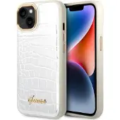 GUESS GUHCP14MHGCRHS iPhone 14 Plus 6,7" sølv / sølv hardcase Croco Collection