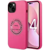 Karl Lagerfeld KLHCP14MSRSGRCF iPhone 14 Plus 6,7 "hardcase rosa / rosa silikon RSG