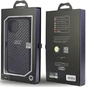 Audi Carbon Fiber Iphone 14.15.13 6.1 Autpupcip14r8d2bk Telefondeksel