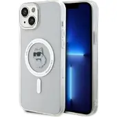 Karl Lagerfeld IML Choupette MagSafe-etui for iPhone 15 Plus - gjennomsiktig
