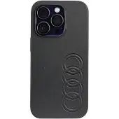 Audi Synthetic Leather Iphone 14 Pro Max 6.7 Autpupcip14pmttd1bk Telefondeksel
