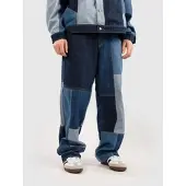 Blue Tomato Denim Patchwork Jeans blå