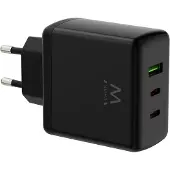 Ewent Ew1331 Usb-a-og Usb-c-vegglader