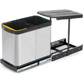 Emuca 8131765 2x12l Resirkuleringsbeholder