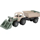 Plasto Soft Neutrals Tractor with trailer and fron