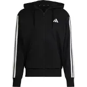 Adidas Essentials 3 Stripes French Terry Genser Med Hel Glidelås