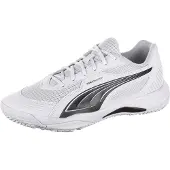 Puma Solarflash III Indoor Sports Shoes, Shoes, White/Black, 44.5