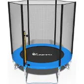 FunFit Hoppetelt 840 med utvendig beskyttelsesnett 6 FT (183 cm)