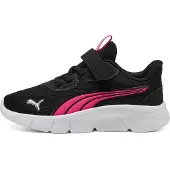 Puma FlexFocus Modern Sneakers Kids, Shoes, Black/Pink/White, 34.5