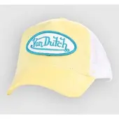 Von Dutch Velvet Trucker Caps gul