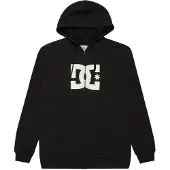 Dc-shoes Star Hettegenser med glidelås svart