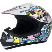 MCU-Sport Barne Crosser hjelm Street Pop str. M