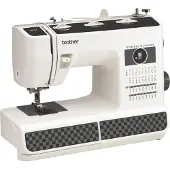 Brother HF37 symaskin 37 sømmer, 1-trinns knapphull, hvit/svart