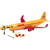 Siku 1702 DHL-fraktfly med tilbehør