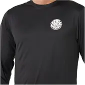 Rip Curl Icons Of Surflite UPF Longsleeve Lycra svart