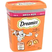Dreamies kattesnacks Mega Box - Kylling (350 g)