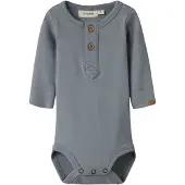 Lil´ Atelier Lil' Atelier Body I/e - Bomull/Lyocell - NbmGeo - Slim - Tradewi - - 68 - Langermet Body