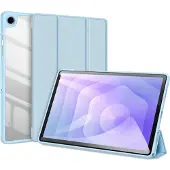 DUX Samsung Galaxy Tab A11+ Toby Tri-Fold Smart Folio-etui - Baby Blå