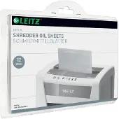 Leitz IQ - Fettark for makuleringsmaskin - hvit (pakke med 12 stk.)