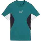 Puma Essentials Block Tee Youth, Clothing, Emerald Ice, 7-8Y