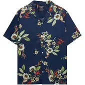 Superdry Hawaiian Print Kortarmet Skjorte