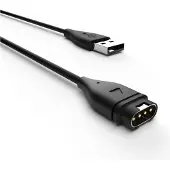 FIXED USB-A Charging Cable for Garmin Smartwatch Black