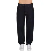 Armani Exchange for man. XM000075AF12284MB001 Loose-fitting, tapered navy jeans (31), Casual, Cotton, Denim