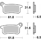 Brembo 07gr69sd Sintrede Bremseklosser