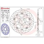 Brembo 78b40886 Bremsekive