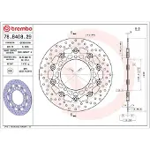 Brembo 78b40829 Flytende Bremseskive Foran