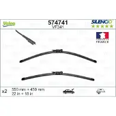 Valeo 550/450 SLOTINU KOMPL. VF341 SILENCIO FLAT