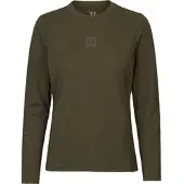 Härkila Instinct L/S T-skjorte Dame Willow green, L