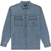 Quiksilver Mohab Washed Twill Skjorte Med Lange Ermer