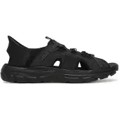 SKECHERS slip-in herresandal - Svart - Sandaler