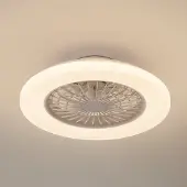 LINDBY LED-takvifte Vedin, hvit, DC, Ø 49 cm, CCT