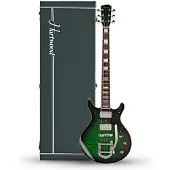 Hartwood Fifty6 Vibrato Electric Guitar & Hard Case Pickle