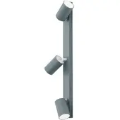 Orion Penn downlight, lysegrønn, lengde 60 cm, aluminium/stål