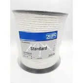 Foga Ledd Elektrisk tau Standard 8mm 200m Hvit