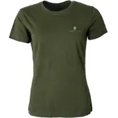 Woodline T-Shirt Green Women M