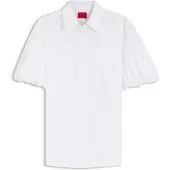 HUGO Evergreen 10258602 Kort Ermet Bluse