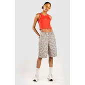 Blue Tomato Printed Denim Jort Shorts