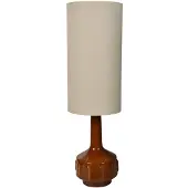 Market Set Gulvlampe Jimmy, brun/beige, høyde 121 cm