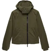 Superdry for woman. W5012175A Arctic MF Windbreaker Jacket with Hood green (M), Casual, Polyester