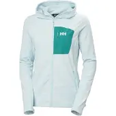 Helly Hansen Versalite Hooded, Fleecejakke, Dame, Barely Blue