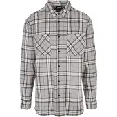Urban Classics Oversized Check Skjorte Med Lange Ermer