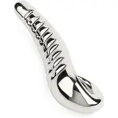 Scala Devil's Tongue Metall Dildo - Sølv