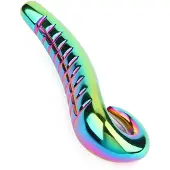 Scala Devil's Tongue Dildo - Regnbuefinish