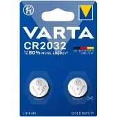 Varta CR2032 Knippcellebatteri 3V - 2 stk.